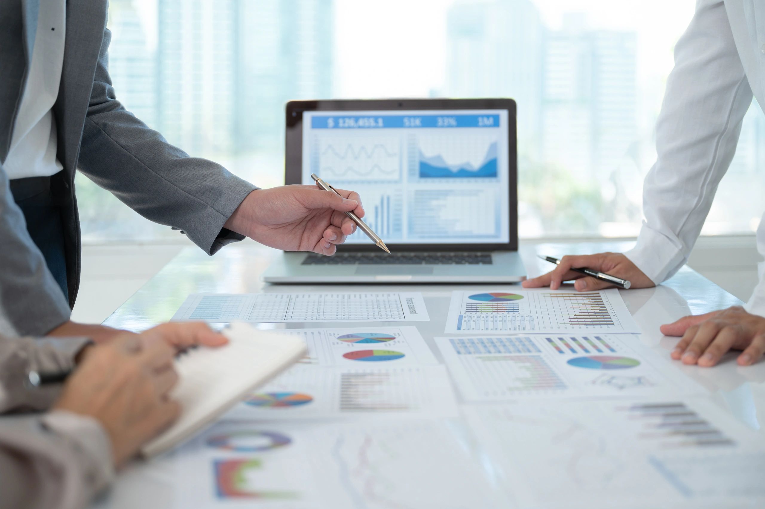 audit consulting business meeting